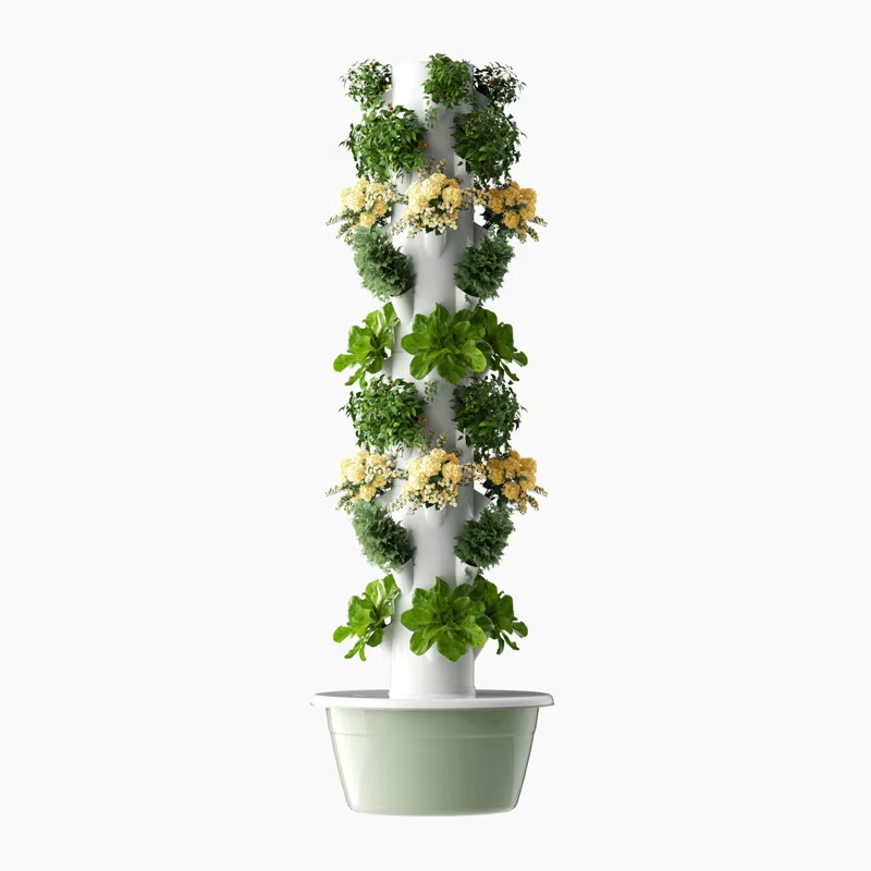 Urban Farming Wall - Modulares Hydroponik-Wachstumswandsystem für die städtische Landwirtschaft.