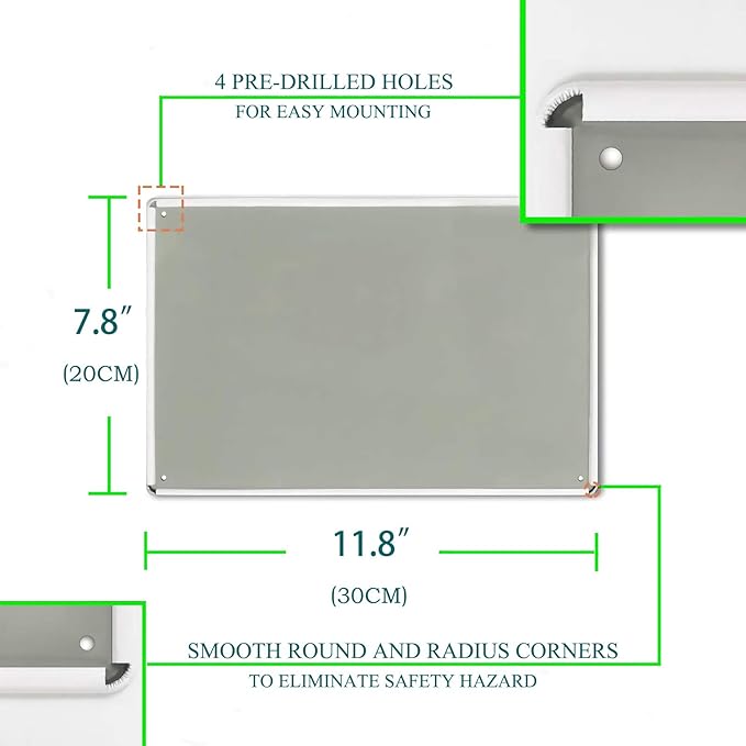 Super langlebiges Metallschild – Urban Farming Wall Bewertung und Preis