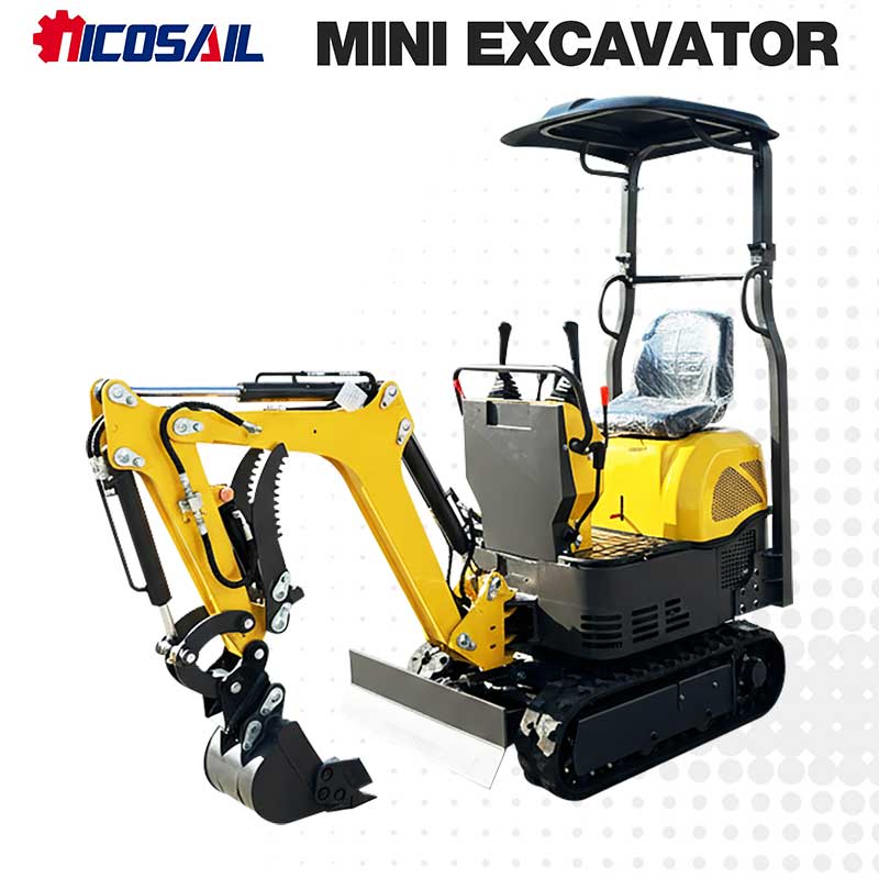 Kompakter 1t Mini-Bagger mit M – Urban Farming In China Bewertung und Preis