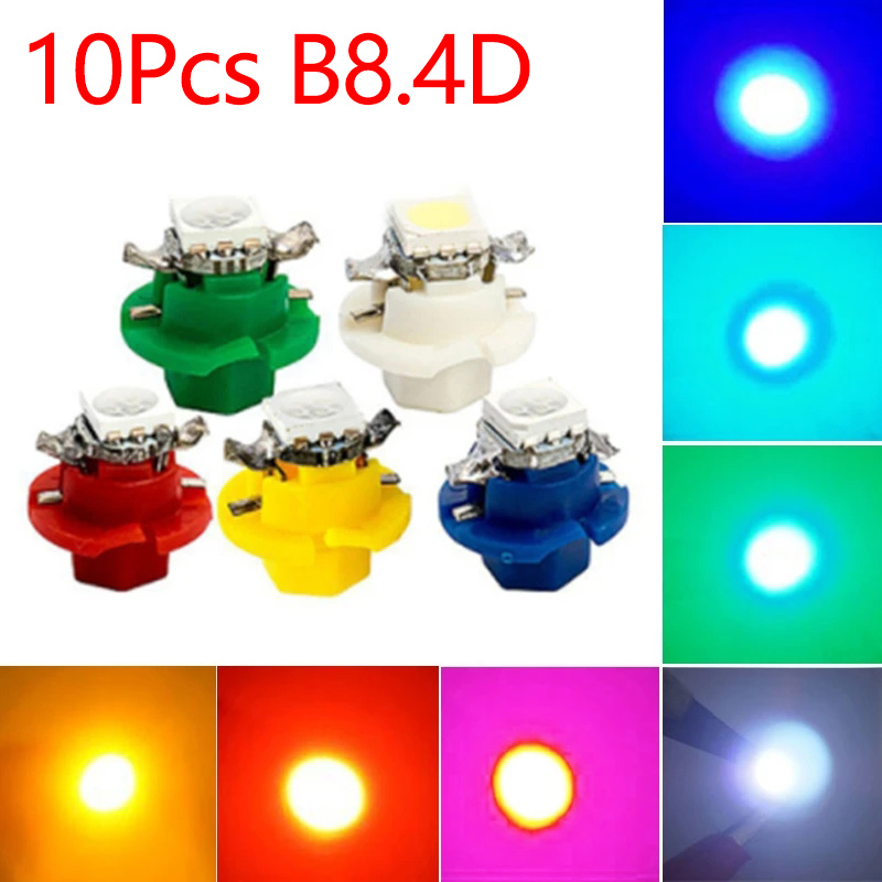 10 Stücke 12 V 7 Farben B8.4 M – Grow Light T5 Bewertung und Preis