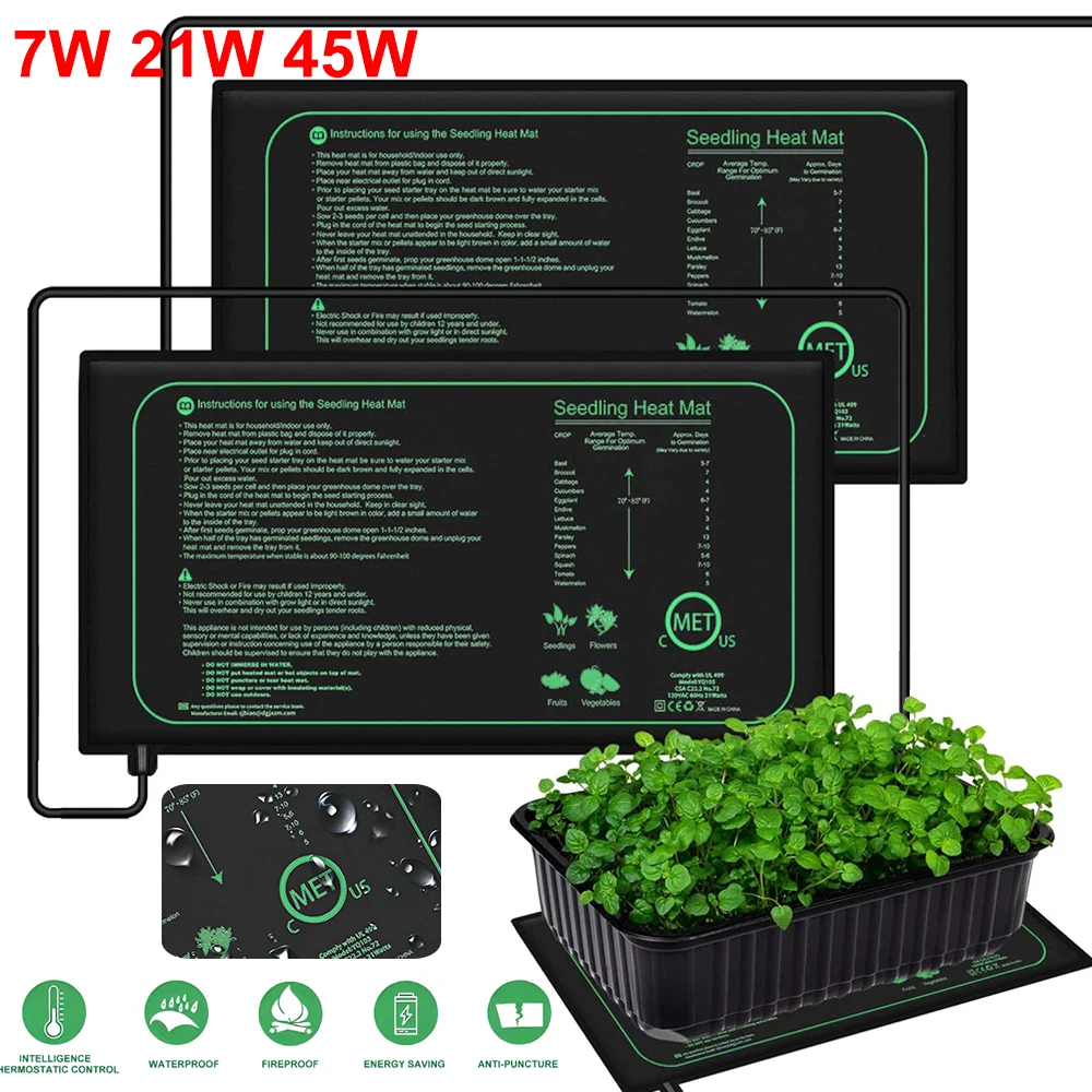 10/25/50CM Sämling Wärme Matte – Seedling Heat Pad Bewertung und Preis