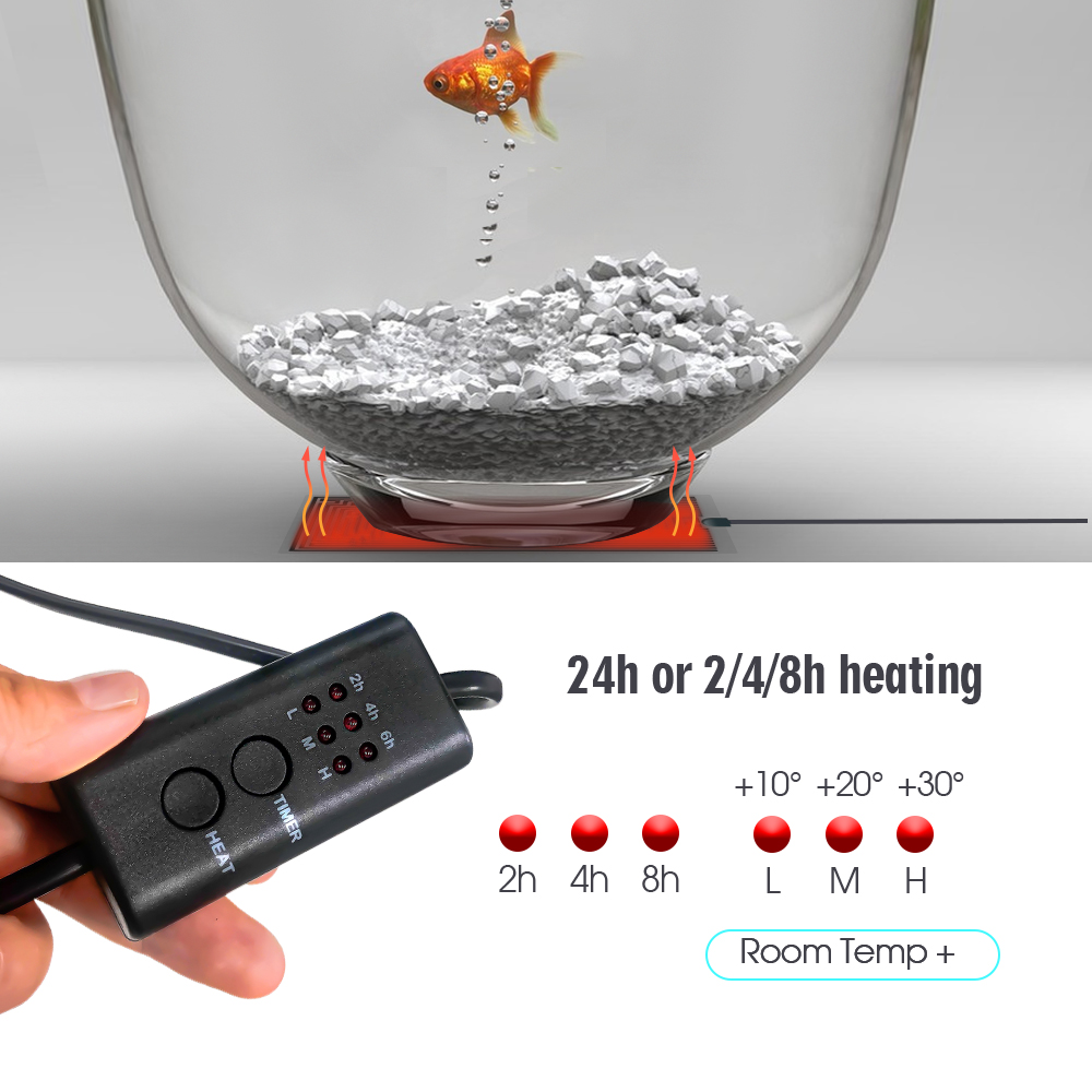 EU-Stecker 5-20w Reptilien ein – Seedling Heat Pad Bewertung und Preis