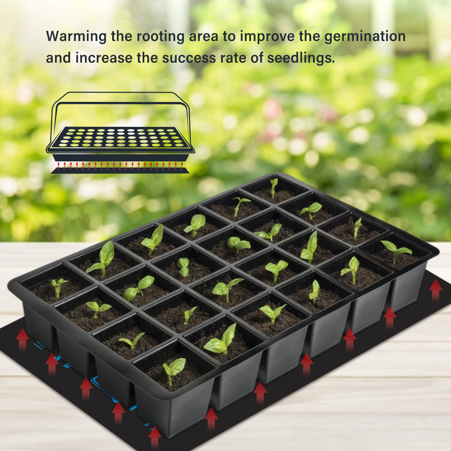 20,75 x10CM EU/US/UK/AU Stecke – Seedling Heat Pad Bewertung und Preis