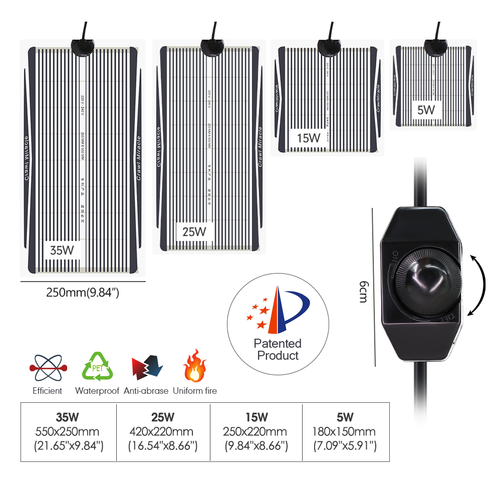EU/AU/UK/US Graphen Material S – Seedling Heat Pad Bewertung und Preis
